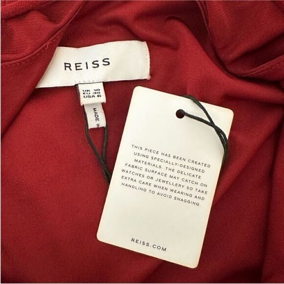 NWT Reiss NWT XENA STRAPPY OPEN BACK COCKTAIL DRESS-J5 - Picture 11 of 11